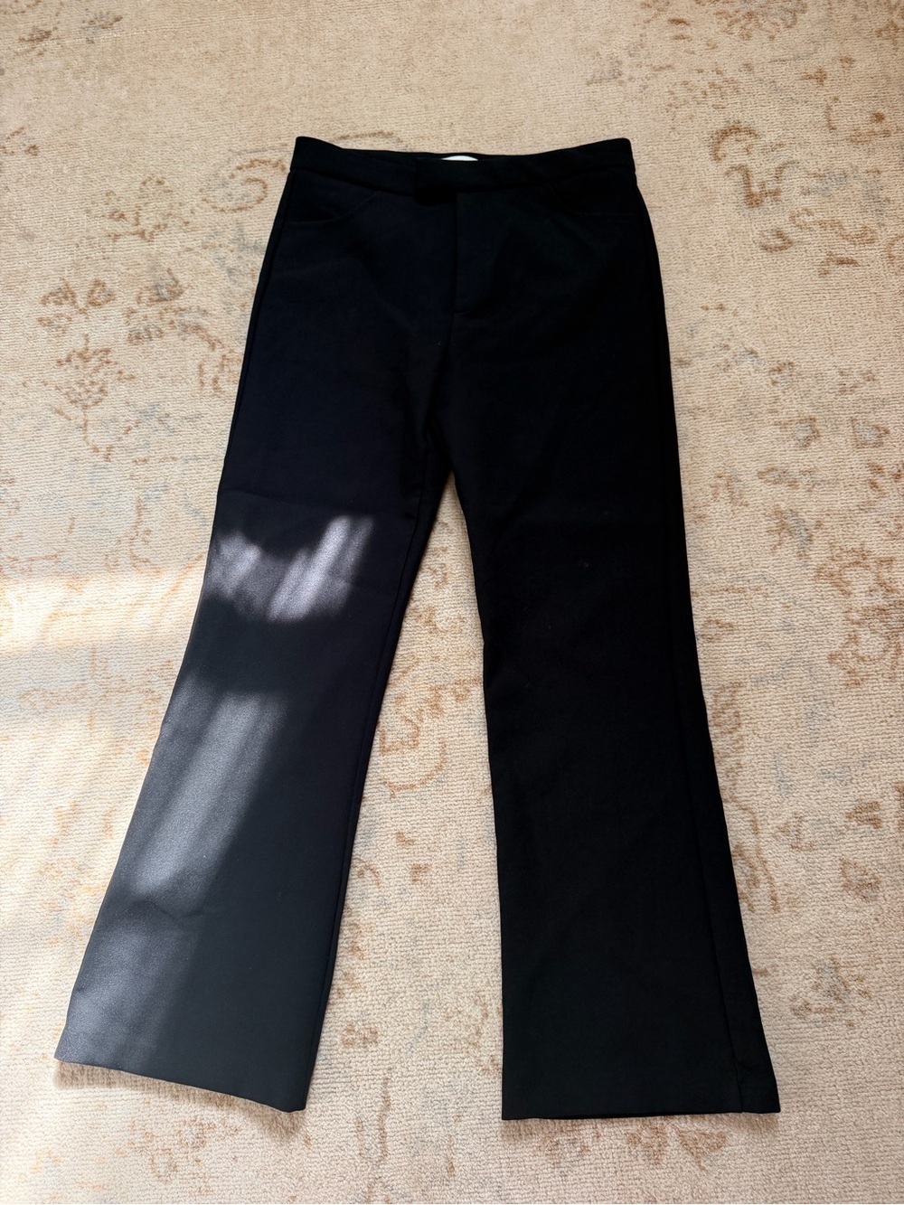 Zara Girls Black Flare Leg Pants | Size 12–13 Years